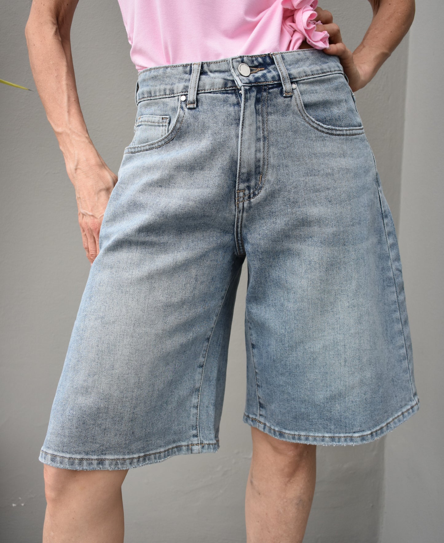 bermuda wide leg basic