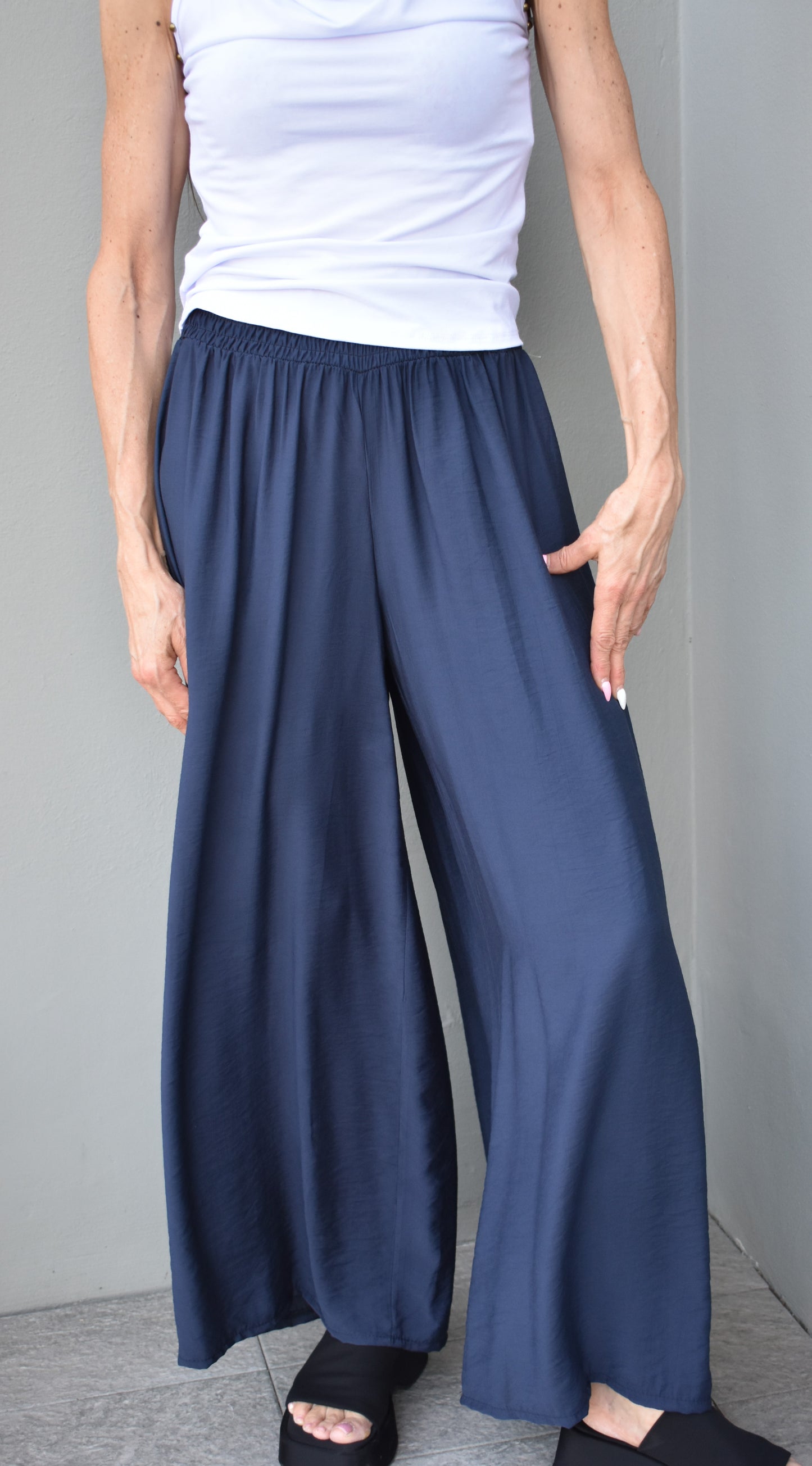 pantalone wide