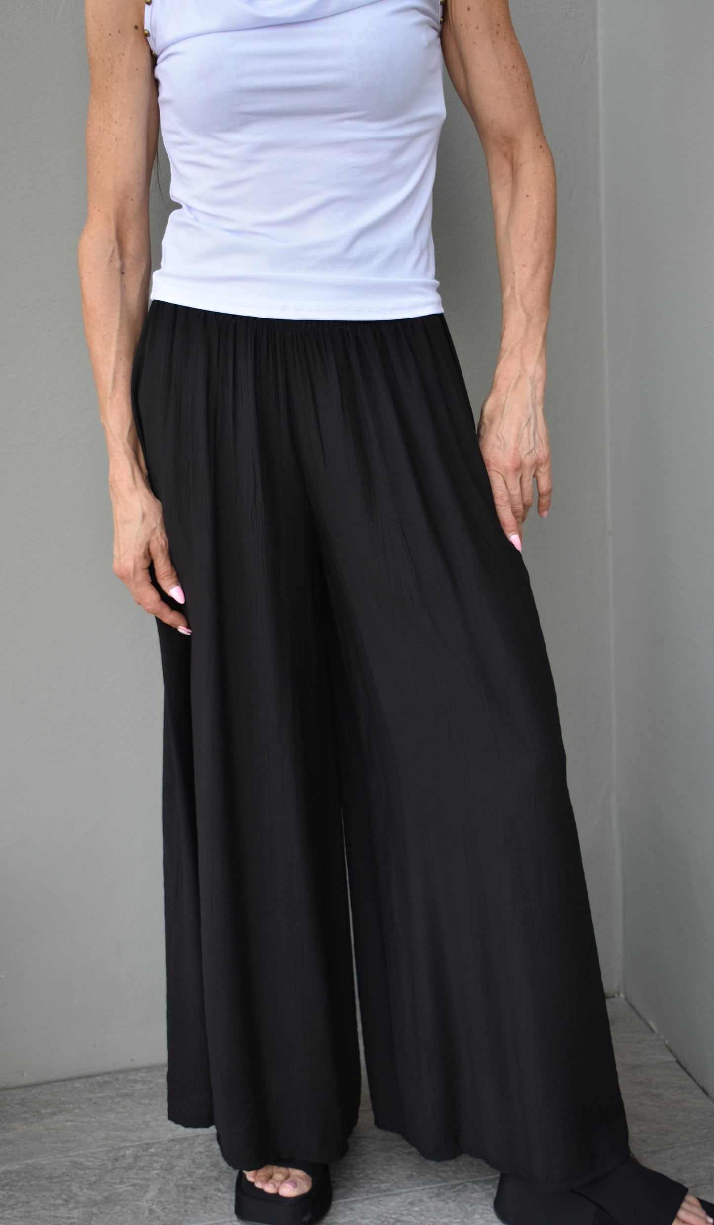 pantalone wide