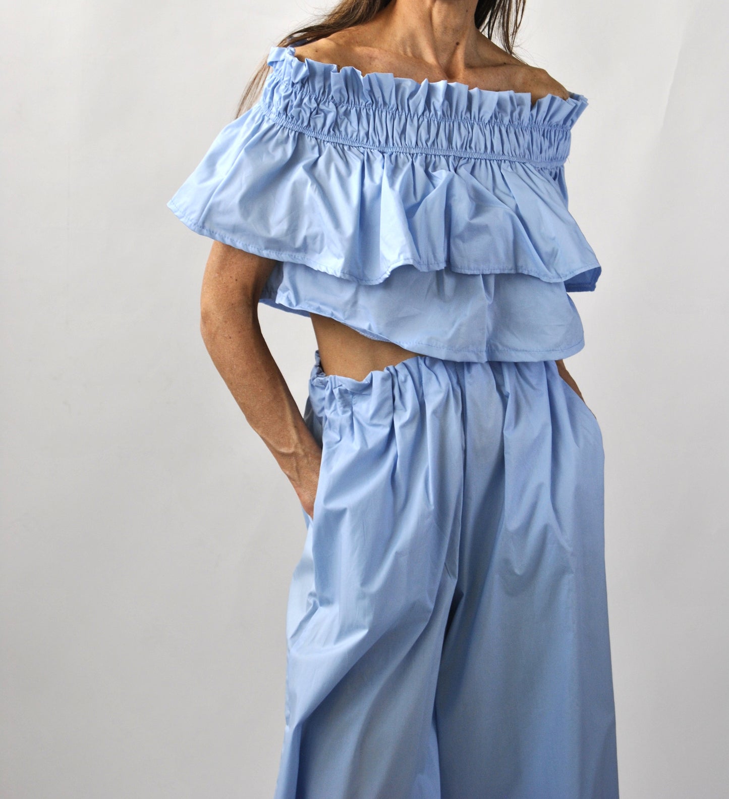 top ruches e pant