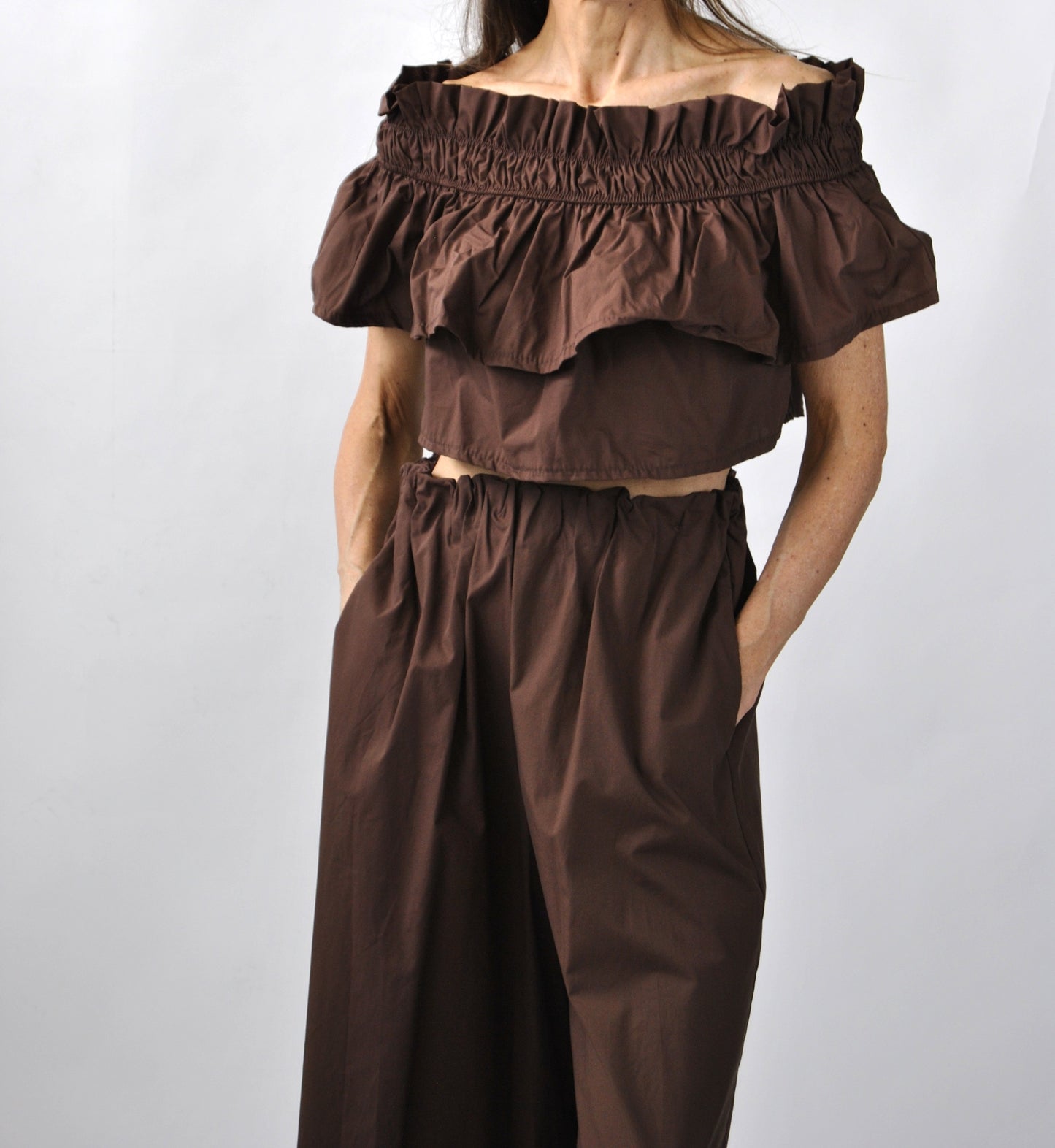 top ruches e pant