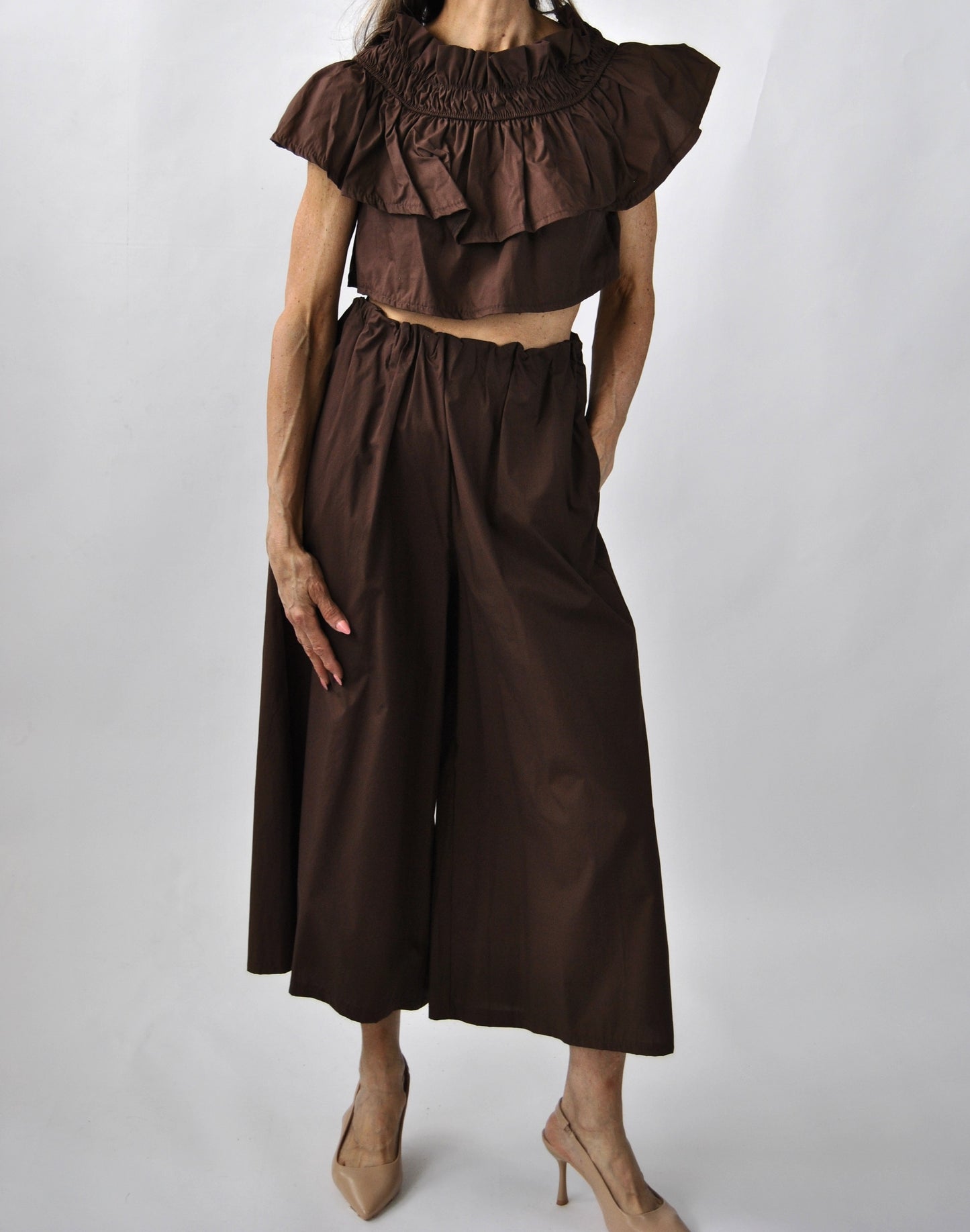 top ruches e pant