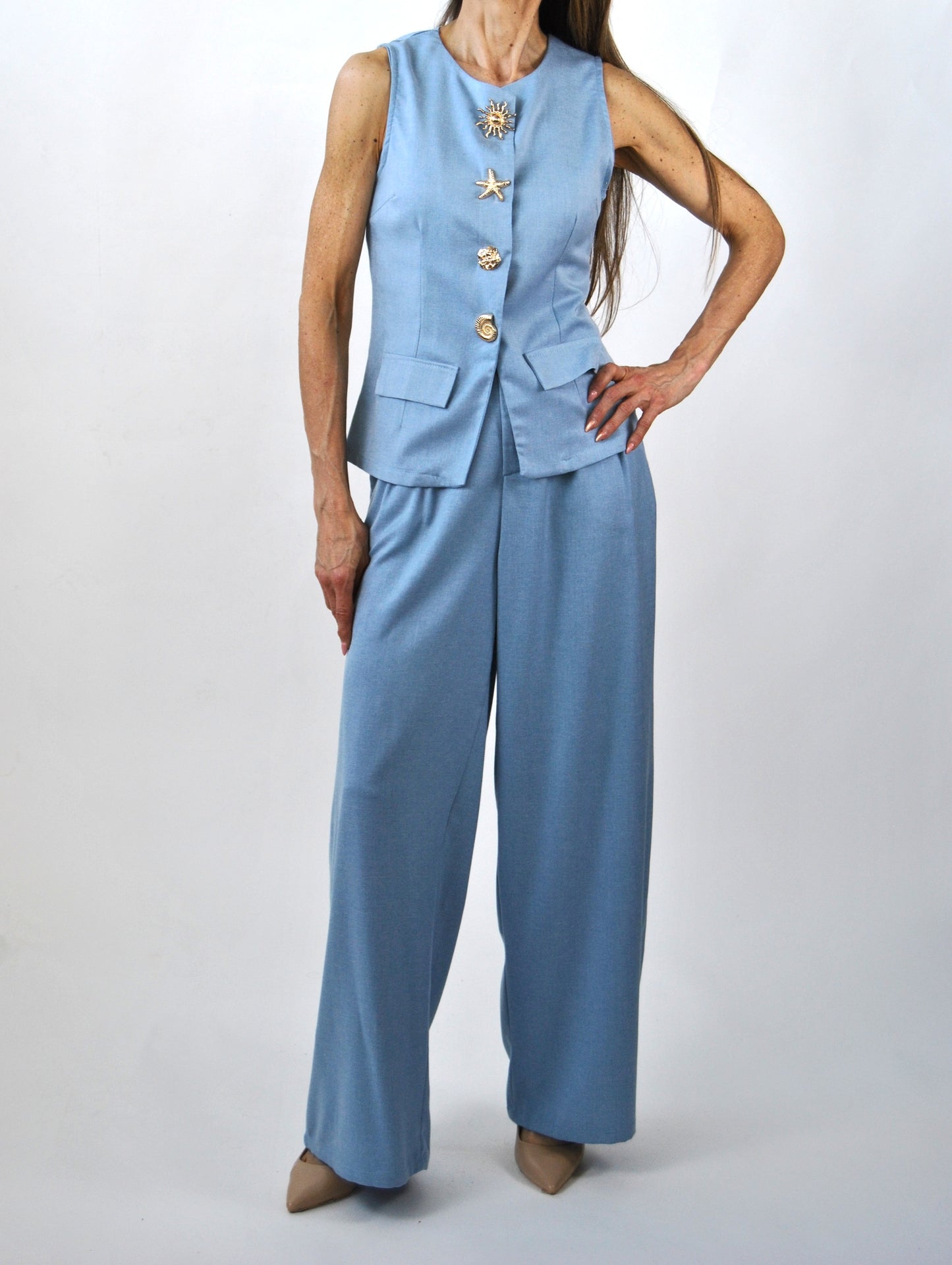 completo gilet + pantaloni
